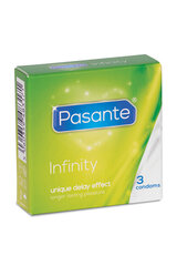 Kondoomid Pasante Infinity, 3 tk hind ja info | Kondoomid | kaup24.ee