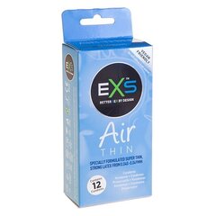 Kondoomid Exs Air Thin, 12 tk hind ja info | Kondoomid | kaup24.ee