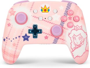 PowerA Enhanced (Peach) juhtmevaba kontroller Nintendo Switchile hind ja info | Mängupuldid | kaup24.ee