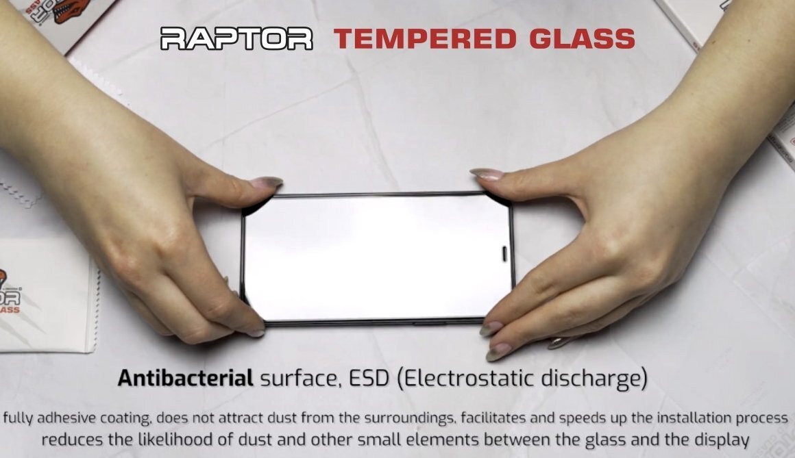 Swissten Raptor Diamond Ultra Clear Full Face Tempered Glass hind ja info | Ekraani kaitsekiled | kaup24.ee