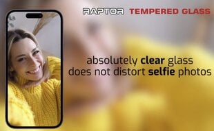 Swissten Raptor Diamond Ultra Clear Full Face Tempered Glass цена и информация | Защитные пленки для телефонов | kaup24.ee