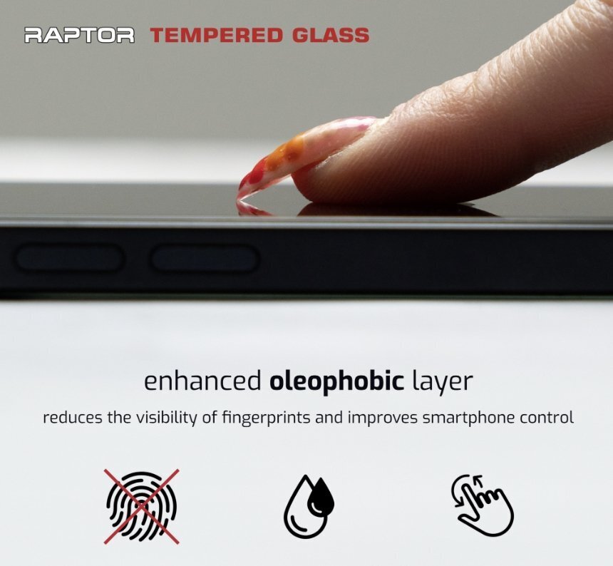 Swissten Raptor Diamond Ultra Clear Full Face Tempered Glass цена и информация | Ekraani kaitsekiled | kaup24.ee