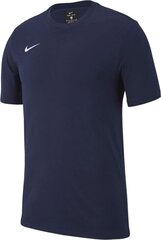 Nike T-särk Team Club 19, M, sinine hind ja info | Jalgpalli varustus ja riided | kaup24.ee