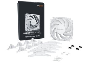 Be Quiet Silent Wings Pro 4 PWM White (BL118) hind ja info | Arvuti ventilaatorid | kaup24.ee