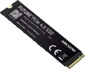 Hiksemi Future Eco (HS-SSD-FUTURE Eco(STD)/2048G/PCIE4/WW) hind ja info | Sisemised kõvakettad (HDD, SSD, Hybrid) | kaup24.ee