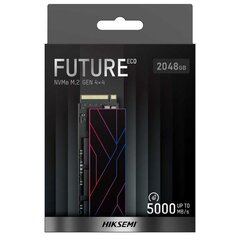 Hiksemi Future Eco (HS-SSD-FUTURE Eco(STD)/2048G/PCIE4/WW) цена и информация | Внутренние жёсткие диски (HDD, SSD, Hybrid) | kaup24.ee