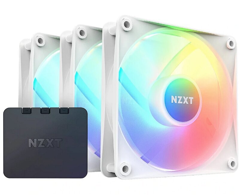 NZXT F120 RGB Core Triple Pack (RF-C12TF-W1) цена и информация | Arvuti ventilaatorid | kaup24.ee