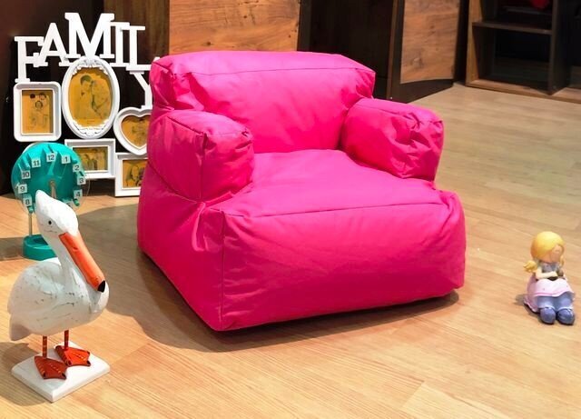 Kott-tool lastele Asir Mini Relax, roosa hind ja info | Lastetoa kott-toolid, tugitoolid ja tumbad | kaup24.ee
