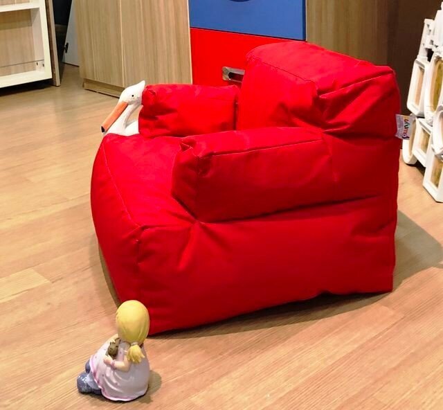 Kott-tool Mini Relax, punane hind ja info | Kott-toolid, tumbad, järid | kaup24.ee
