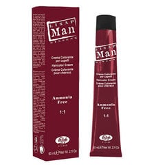 Juuksevärv meestele Lisap Man Hair Color, Dark Chestnut N.3, 60 ml цена и информация | Краска для волос | kaup24.ee