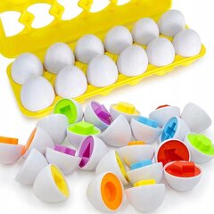 Pusle sorteerija, muna mõistatused Montessori цена и информация | Игрушки для малышей | kaup24.ee