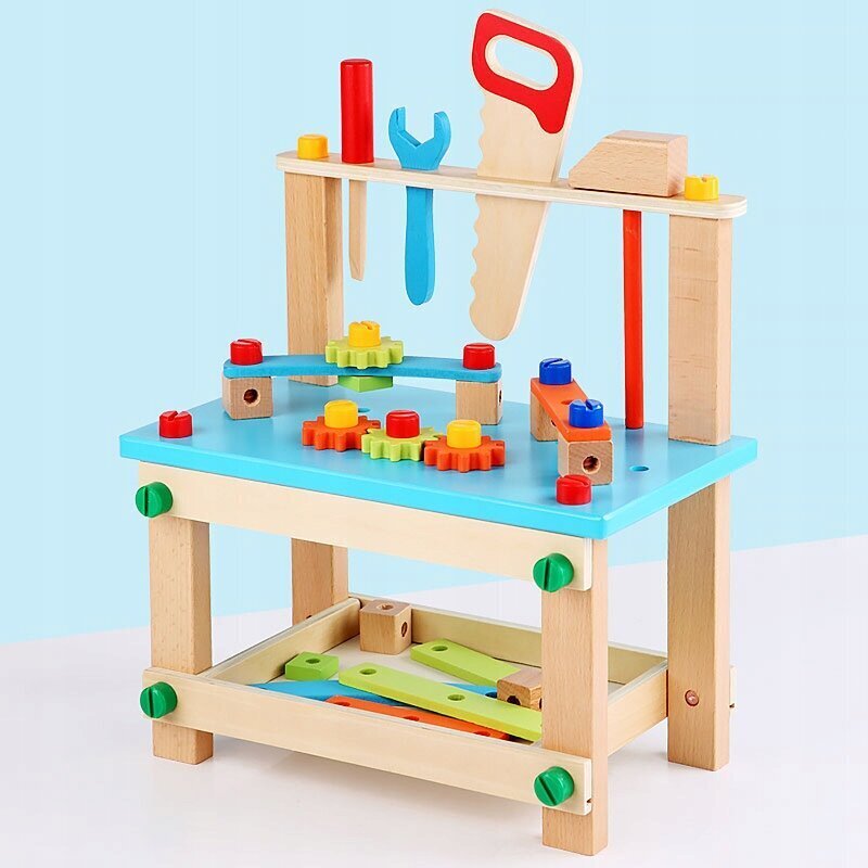 Puidust töökoda lastele цена и информация | Poiste mänguasjad | kaup24.ee