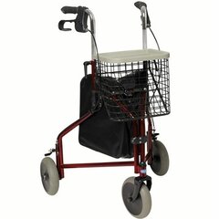 Invacare Delta kolmerattaline rataste ja korviga jalutuskäru hind ja info | Põetamiseks | kaup24.ee