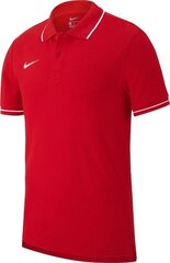 Nike Polosärk Team Club 19, Xxxl, punane hind ja info | Jalgpalli varustus ja riided | kaup24.ee