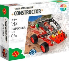 Konstruktor Aleksander Väike konstruktor Explorer, 142 tk hind ja info | Klotsid ja konstruktorid | kaup24.ee