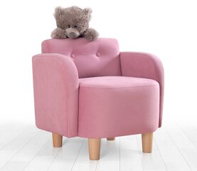 Tugitool lastele Hanah Home Volie, roosa hind ja info | Lastetoa kott-toolid, tugitoolid ja tumbad | kaup24.ee