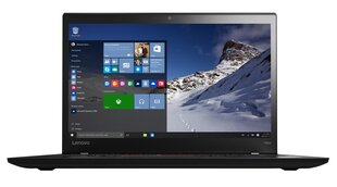 Lenovo ThinkPad T460s 14", Intel Core i5-6300U, 4GB, 256GB SSD, WIN 10 Pro, Juodas цена и информация | Записные книжки | kaup24.ee