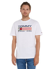 T-särk meestele Tommy Hilfiger 50726, valge цена и информация | Мужские футболки | kaup24.ee