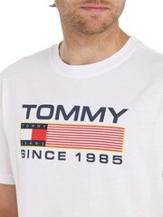 T-särk meestele Tommy Hilfiger 50726, valge цена и информация | Мужские футболки | kaup24.ee