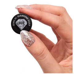 Гибридный лак SEMILAC 503 Diamond Dust, 7 мл цена и информация | Лаки для ногтей, укрепители для ногтей | kaup24.ee