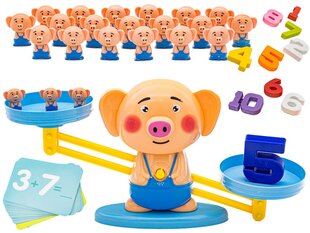 Lugema õppimise mäng - Piggy Balance Scales - Piggy Balance цена и информация | Настольные игры, головоломки | kaup24.ee