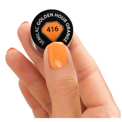 Гибридный лак 416 Golden Hour Orange, 7 мл цена и информация | Лаки для ногтей, укрепители для ногтей | kaup24.ee