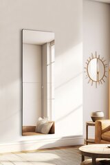 2-osaline peeglikomplekt Kalune Design Rectangular 2, hõbedane hind ja info | Peeglid | kaup24.ee