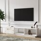 Telerilaud Kalune Design Lepando, valge hind ja info | TV alused | kaup24.ee