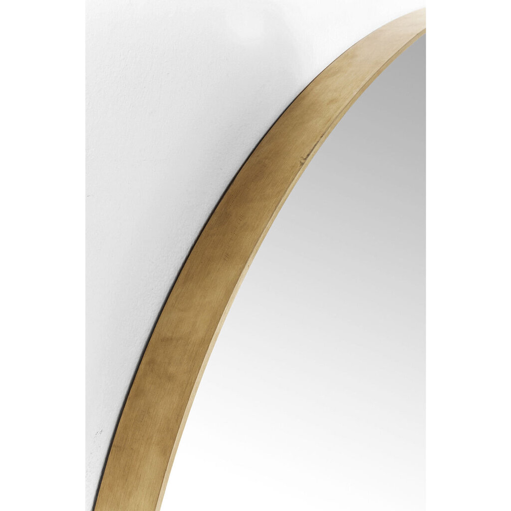 Peegel "Curve", Round Brass Ø100cm hind ja info | Peeglid | kaup24.ee