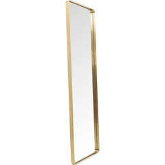 Peegel "Curve", Rectangular Brass 200x70cm цена и информация | Зеркала | kaup24.ee