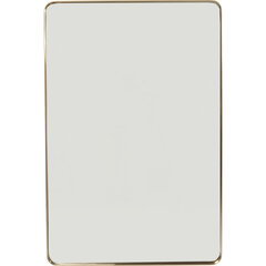 Peegel "Curve", Rectangular Brass 120x80cm цена и информация | Зеркала | kaup24.ee