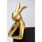 Laualamp "Rabbit", 50cm, Kullane/Must цена и информация | Laualambid | kaup24.ee