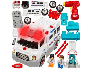 Kiirabi koos tööriistakomplektiga lastele hind ja info | Poiste mänguasjad | kaup24.ee
