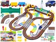 Raudtee Fenming Mini Cartoon, 192-osaline hind ja info | Poiste mänguasjad | kaup24.ee