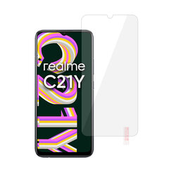 Закаленное стекло золото для REALME C21Y цена и информация | Защитные пленки для телефонов | kaup24.ee