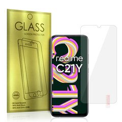 Закаленное стекло золото для REALME C21Y цена и информация | Защитные пленки для телефонов | kaup24.ee