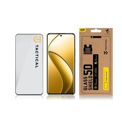 Tactical Glass Shield 5D for Realme 12 Pro 5G|12 Pro+ 5G Black цена и информация | Защитные пленки для телефонов | kaup24.ee