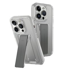 UNIQ etui Heldro Mount with Stand iPhone 15 Pro Max 6.7" przeźroczysty|lucent clear цена и информация | Чехлы для телефонов | kaup24.ee