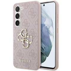 Guess GUHCS23FE4GMGPI S711 S23 FE różowy|pink hardcase 4G Big Metal Logo цена и информация | Чехлы для телефонов | kaup24.ee