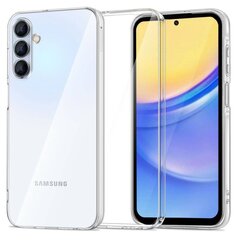 Fusion Ultra Back Case 2 mm Прочный Силиконовый чехол для Samsung A556 Galaxy A55 5G Прозрачный цена и информация | Чехлы для телефонов | kaup24.ee