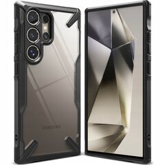 Samsung Galaxy S21 Plus - чехол для телефона Ringke Fusion X - Camo Black цена и информация | Чехлы для телефонов | kaup24.ee