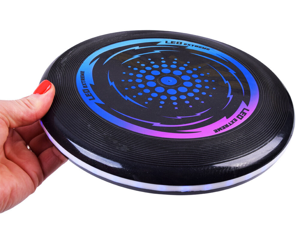 Lendav LED Ufo Disc, 23cm hind ja info | Vabaõhumängud | kaup24.ee