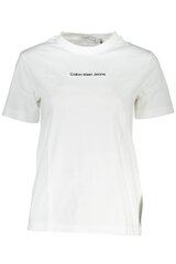 T-särk naistele Calvin Klein, valge hind ja info | Naiste T-särgid | kaup24.ee