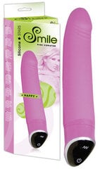 Naerata õnnelik roosa vibraator hind ja info | Vibraatorid | kaup24.ee