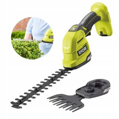 Ryobi Shrub 18V RY18GSA-0 akutrimmer muru-hekk trimmeriga цена и информация | Кусторезы, ножницы для газона | kaup24.ee