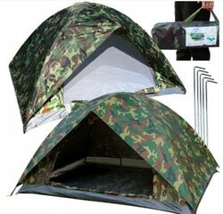 Палатка Fluxar-2 3000, зеленая цена и информация | Палатки | kaup24.ee