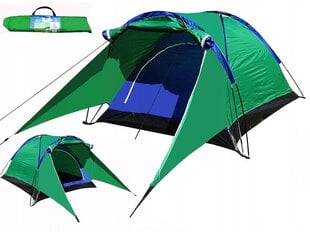 Палатка IGLO-6 240x290 см, зеленая цена и информация | Палатки | kaup24.ee