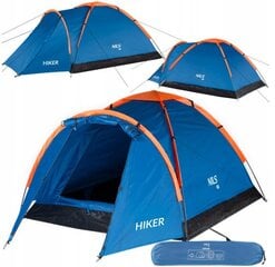 Палатка НИЛЬС Турист-2м, голубая цена и информация | Палатки | kaup24.ee