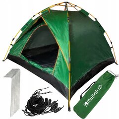Палатка NAMIOT-4, зеленая цена и информация | Палатки | kaup24.ee