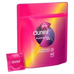 Презервативы Durex Pleasure Me, 40 штук цена и информация | Презервативы | kaup24.ee